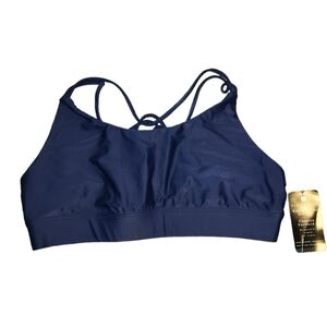 Vie Active Sports Bra Navy Blue 2X